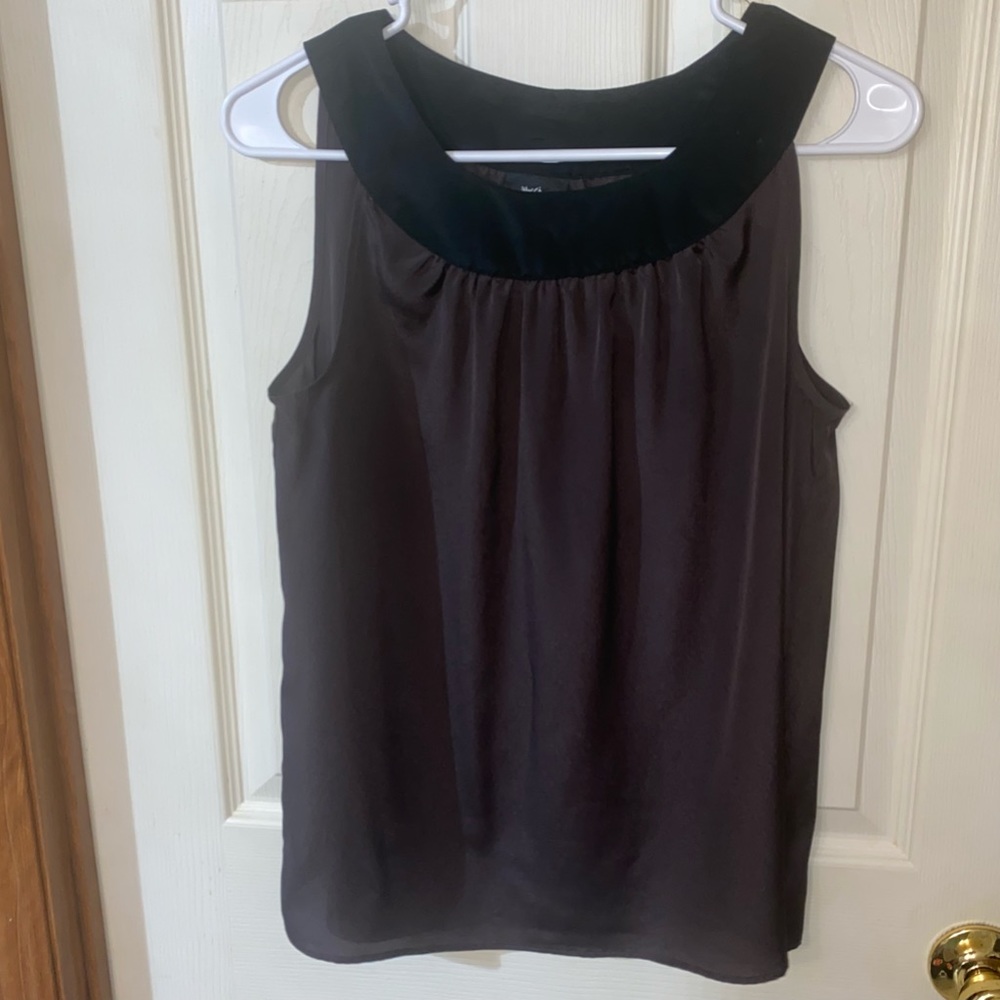 Massimo Purple Sleeveless Blouse